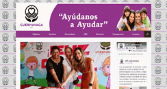Desktop Screenshot of difcuernavaca.gob.mx